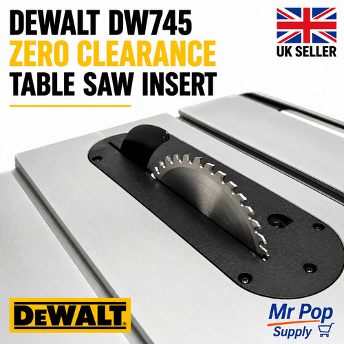 Dewalt dw745 zero clearance - zero,
